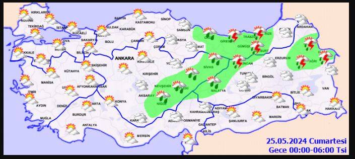 Meteorolojiden bölge ve saat verip uyardı! Fırtına geliyor 10